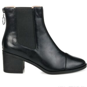 Journee Collection Black Booties size 7